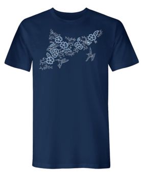 Floral Spray Graphic Tee