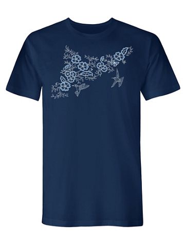Floral Spray Graphic Tee - Image 2 of 2