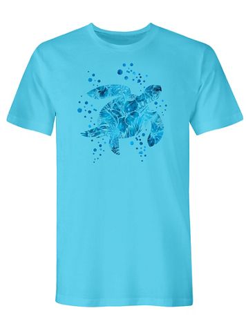 Sea Floral Graphic Tee - Image 2 of 2