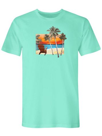 Tropical View Graphic Tee - Image 2 of 2