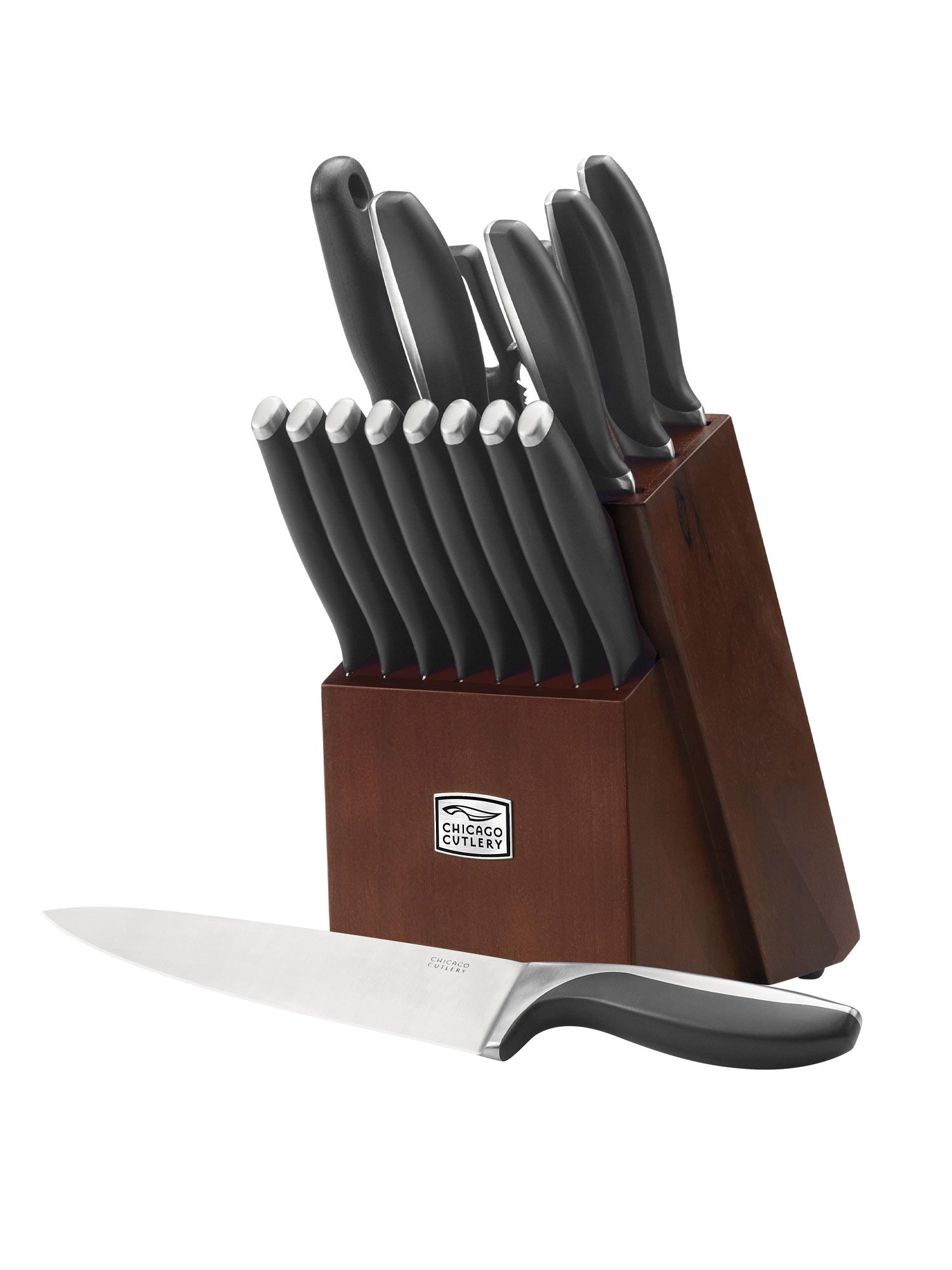 Chicago Cutlery Avondale 16pc Knife Black Set