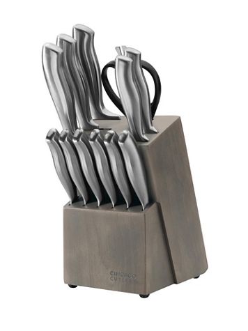 Chicago Cutlery Insignia Steel 13pc Knife Block Set - Image 2 of 2