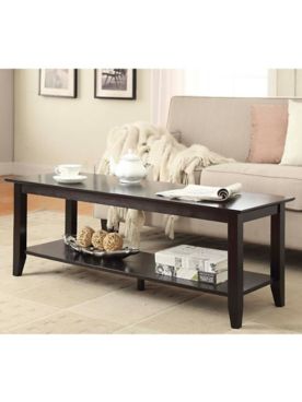 American Heritage Coffee Table with Shelf