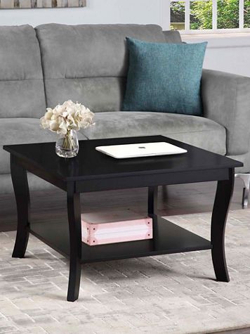 American Heritage Square Coffee Table with Shelf - Image 1 of 1