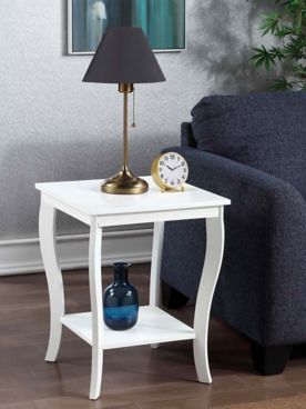 American Heritage Square End Table with Shelf