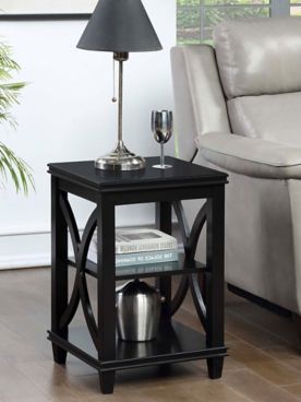 Florence End Table with Shelves
