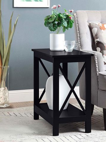 Oxford Chairside End Table with Shelf - Image 1 of 2