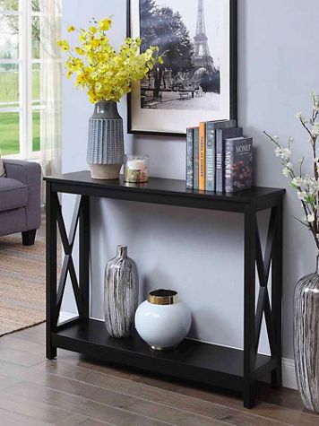 Oxford Console Table with Shelf - Image 1 of 18