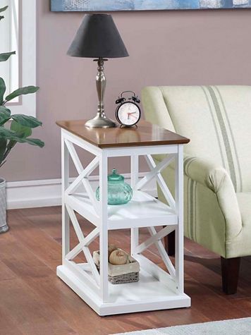 Oxford Deluxe End Table with Shelves - Image 1 of 2