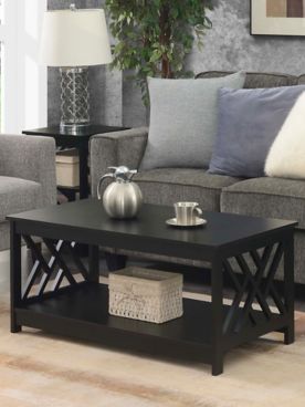 Titan Coffee Table with Shelf