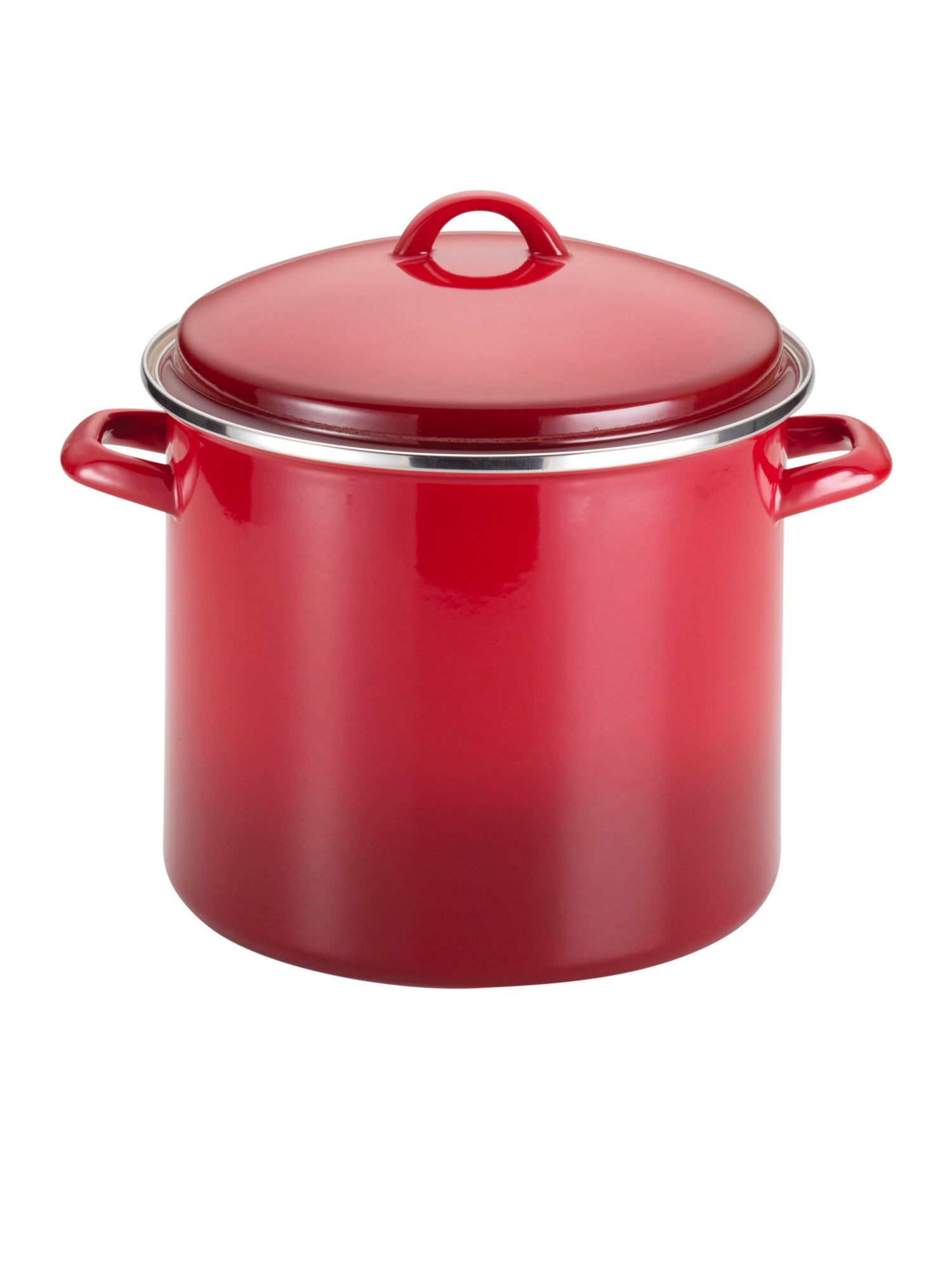 Rachael Ray 12qt Enamel on Steel Stockpot w/ Lid  