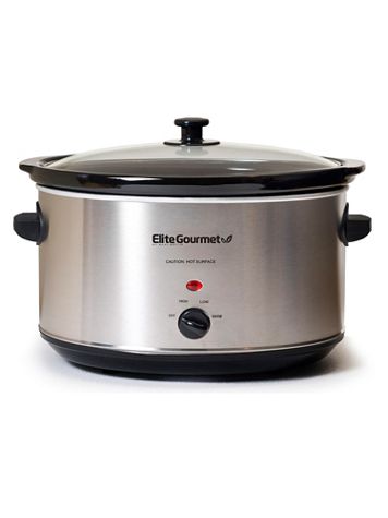 Elite Gourmet Deluxe Sized 8.5qt Slow Cooker - Image 2 of 2