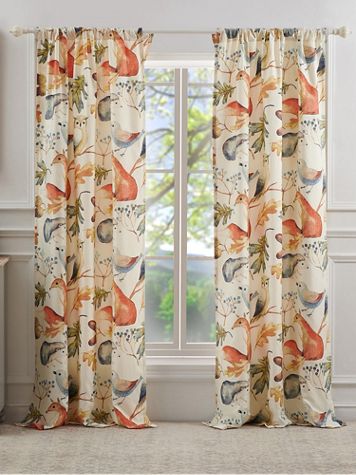 Willow Panel Pair with Tie Backs