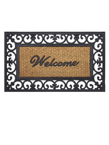 Wrought Iron Rubber Mat   - Image 1 of 7