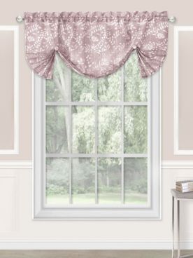 Charlotte Rod Pocket Window Curtain Valance