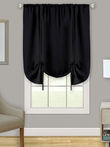 Darcy Window Curtain Tie Up Shade - Image 1 of 7