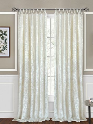 Harper Criss-Cross Window Curtain Panel - Image 1 of 3
