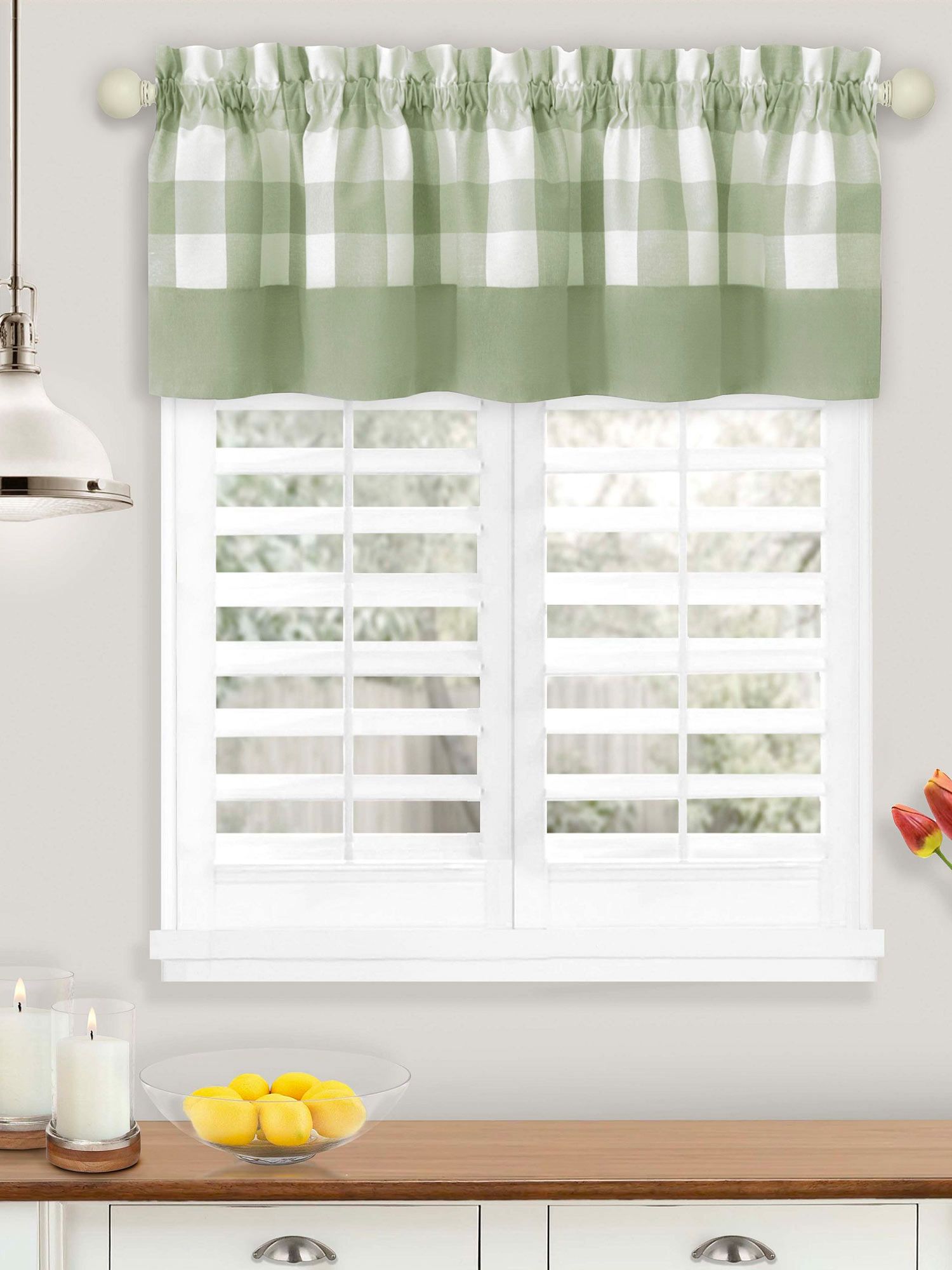 Hunter Window Curtain Valance