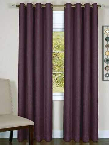 Taylor Lined Grommet Window Curtain Panel - Image 1 of 5
