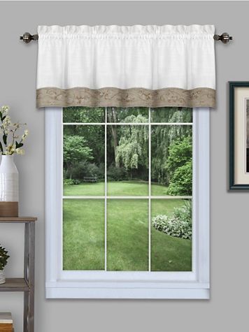 Oakwood Window Curtain Valance - Image 2 of 2