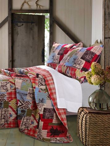 Rustic Lodge Quilt Set - Image 2 of 2
