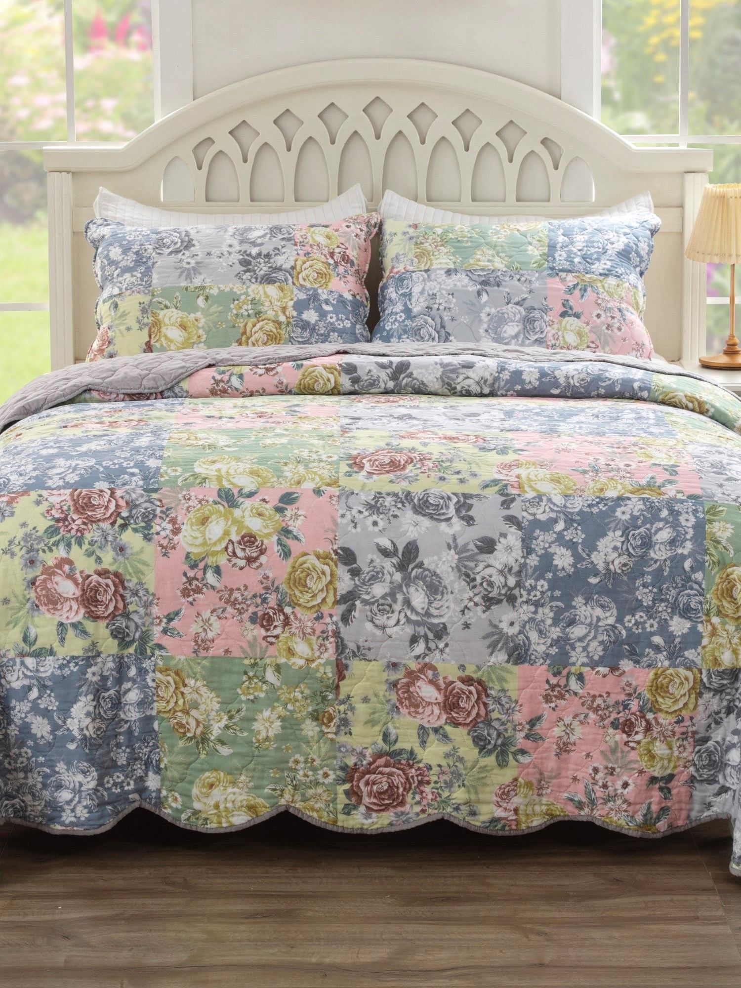 Greenland Home Fashions Emma Quilt Set