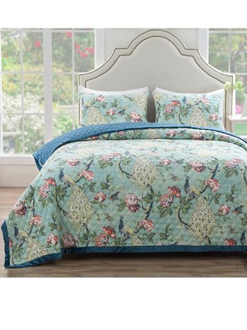 Greenland Home Fashions Pavona Quilt Set - Image 2 of 2