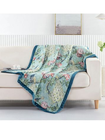 Greenland Home Fashions Pavona Throw Blanket - Image 2 of 2