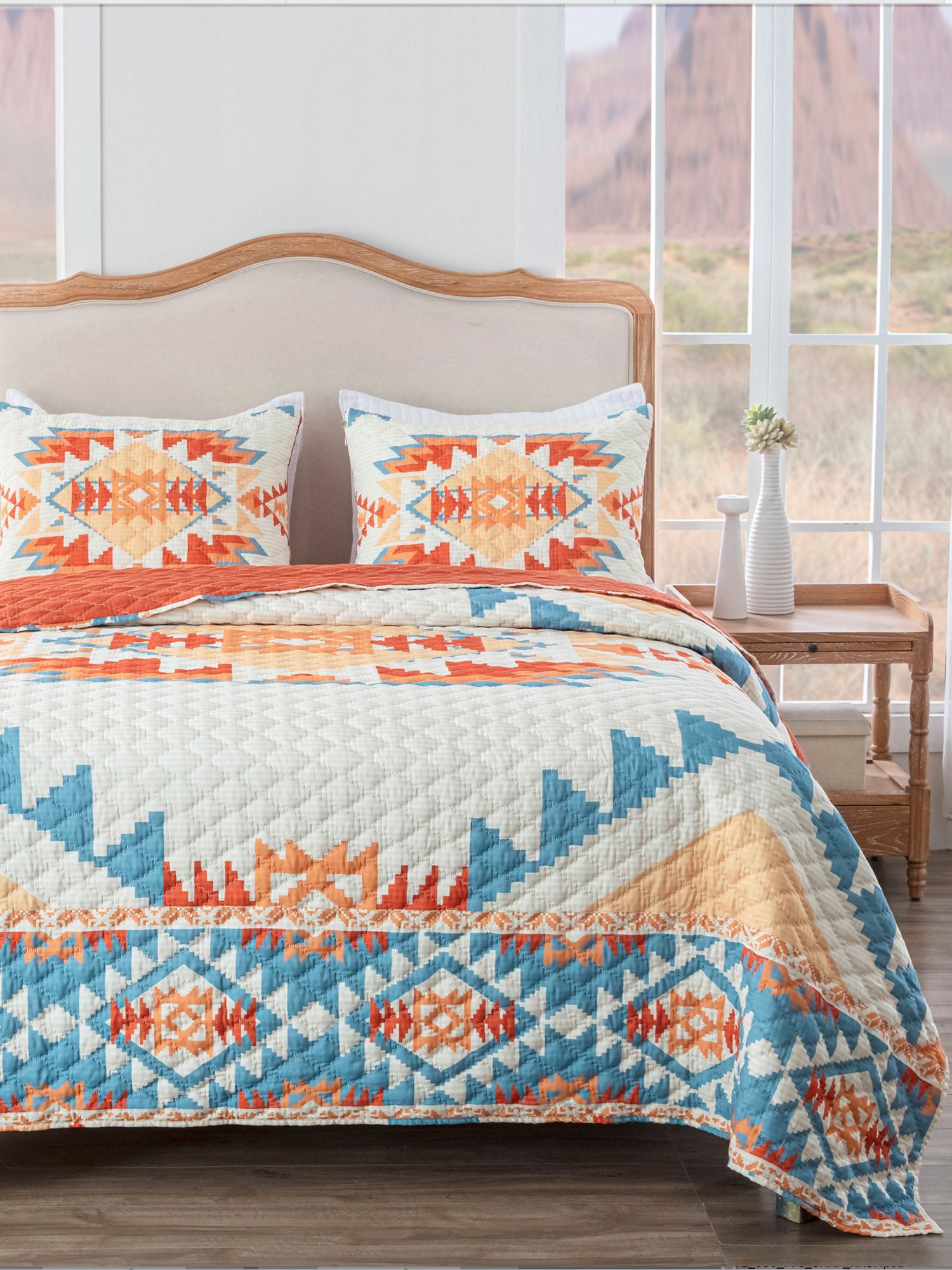 Greenland Home Fashions Horizon Quilt Set