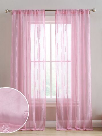 Laura Ashley Juvy Dash 2PK Window Panel - Image 1 of 3