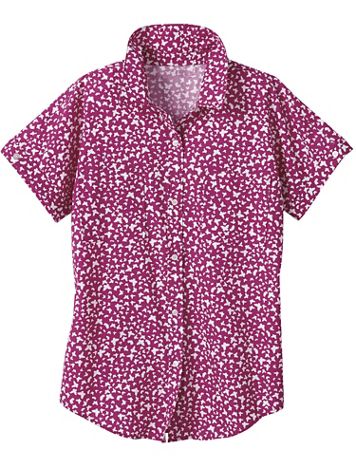 Haband Women’s Print Button Front Tunic  - Image 1 of 1