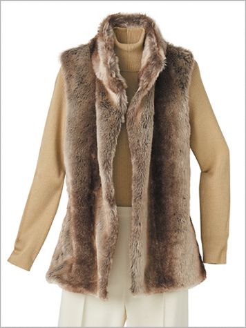 Faux Fur Vest - Image 1 of 1