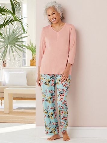 Blossoming Blooms Pajama Set - Image 2 of 2