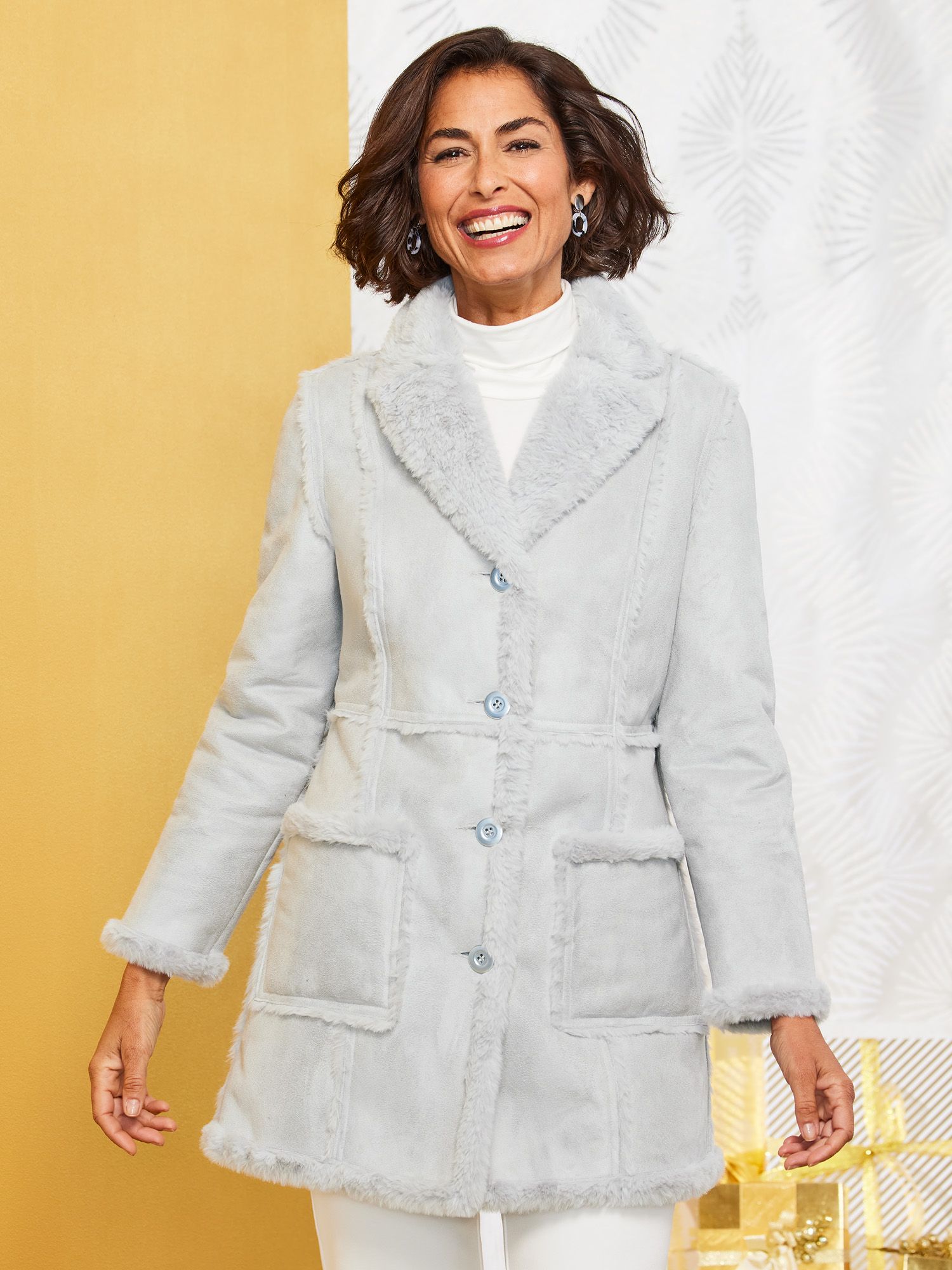 Faux Fur Jacket