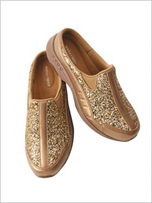 easy spirit gold shoes