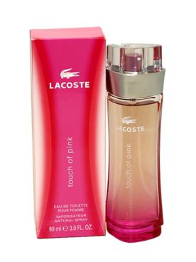 Lacoste Touch Of Pink Eau De Toilette Spray for Women by Lacoste - 3 oz / 90 ml