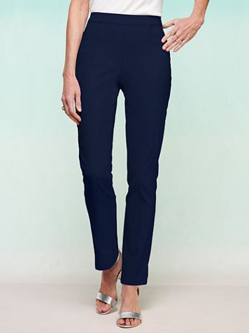 Slimtacular® Ultimate Fit Slim Leg Pull-On Pants - Image 1 of 10