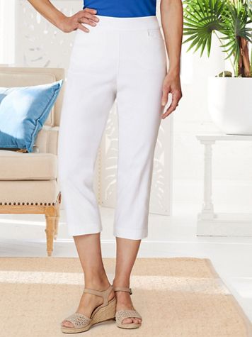 Slimtacular® Ultimate Fit Pull-On Capris - Image 1 of 10