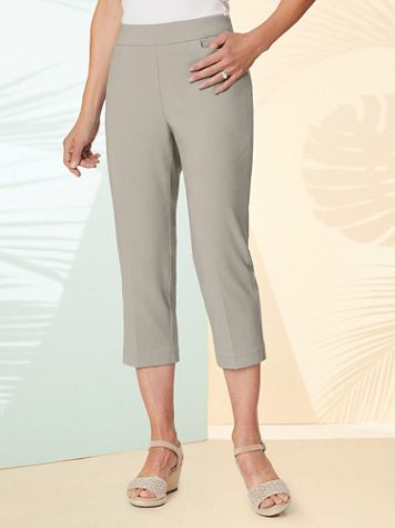 Slimtacular® Ultimate Fit Pull-On Capris - Image 1 of 7