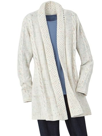 Confetti Long Sleeve Cardigan Sweater - Image 1 of 1