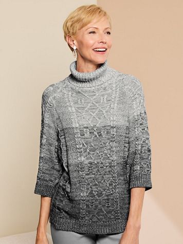 Ombré Cable Sweater - Image 1 of 2