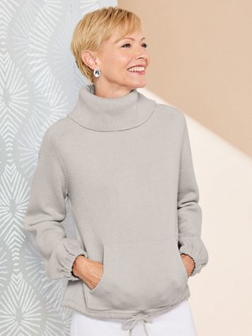 Cowl Neck Sweater Pullover - Image 1 of 3