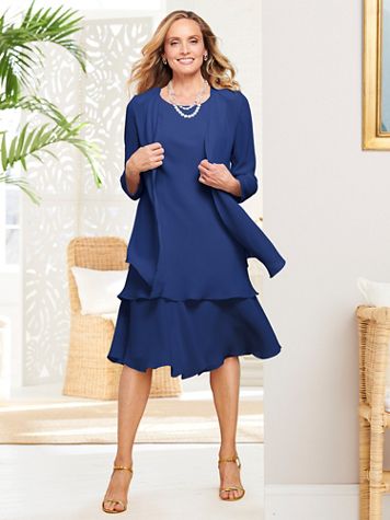 Special Occasion Flirty Jacket Dress - Image 11 of 16