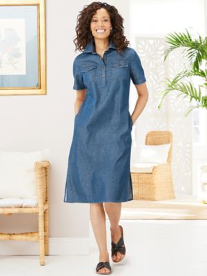 petite size dresses for older women