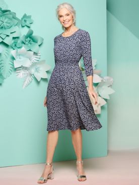Forget-Me-Not-Flatter Fit Dress