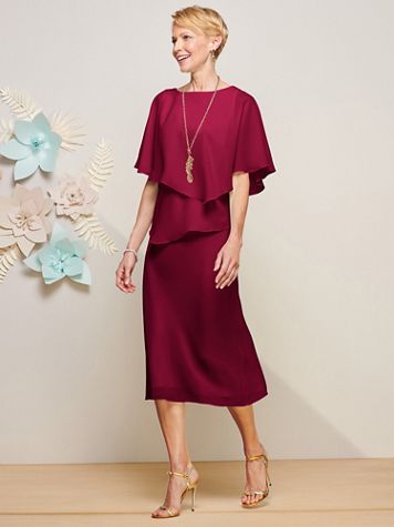 Special Occasion Flirty Two-Piece Dress - Image 1 of 9