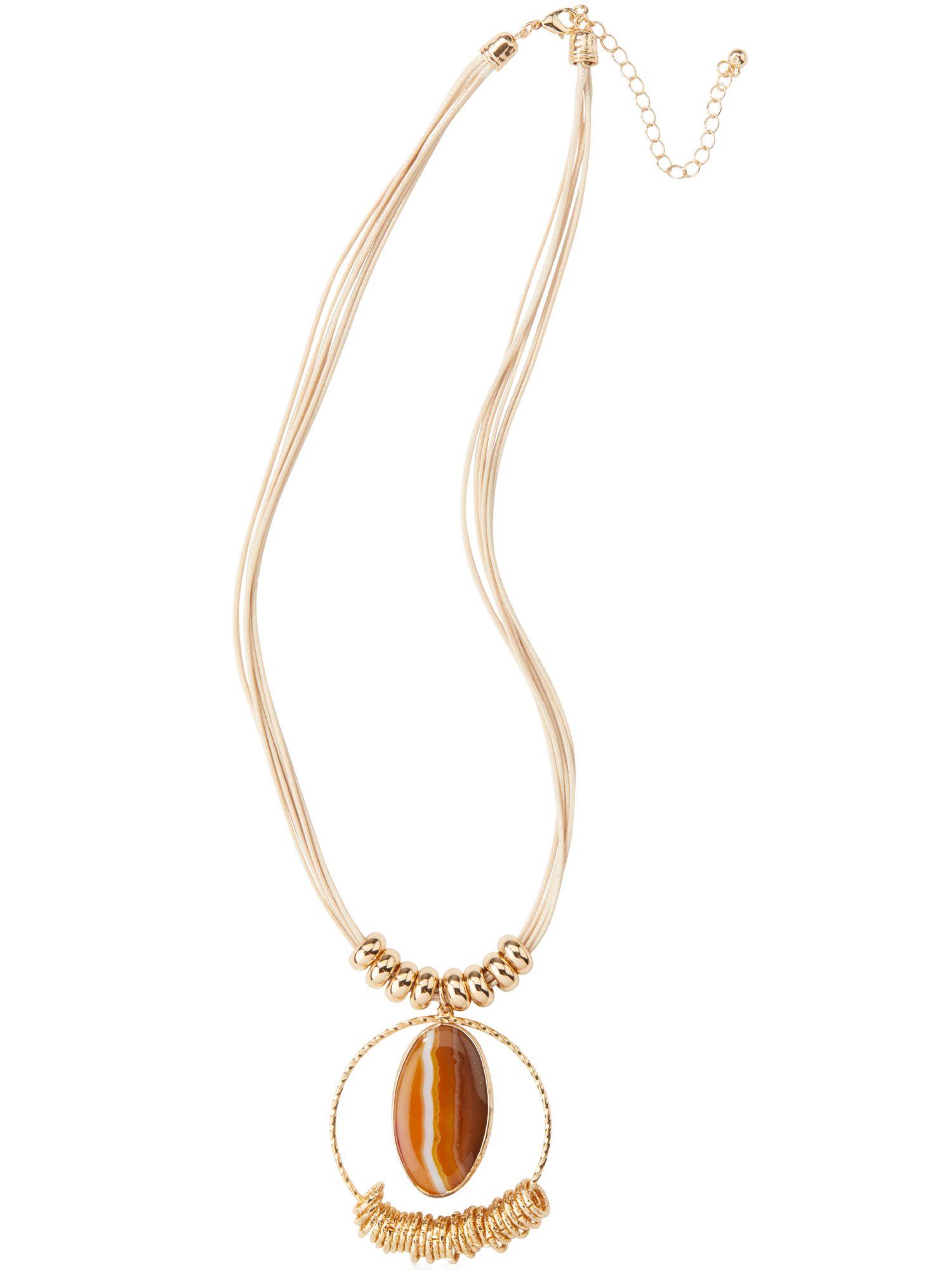 Tiger Eye Pendant Necklace