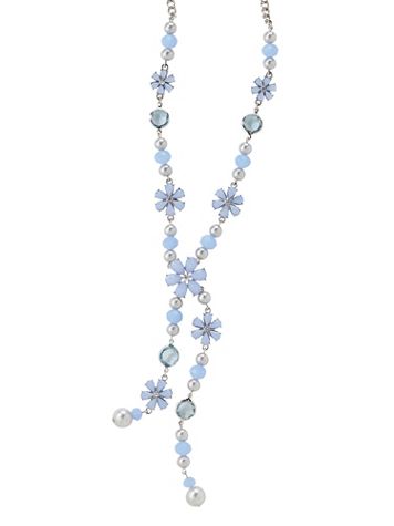 Flowers And Pearls Necklace - Image 2 of 2