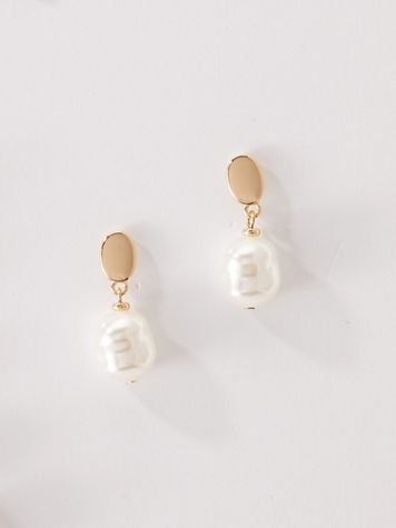 Classic Pearl Earrings - Image 1 of 1
