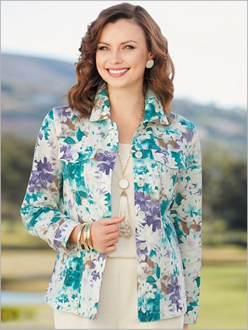 Provence Linen Jacket - Image 1 of 1